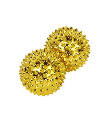 Chi -Enterprise Two magnetic acupressure balls - gold small 32mm diameter - acupressure therapy self -healing - relieves pain and increases well -being 90 x 50 x 40 gold - Buy Online on GoSupps.com