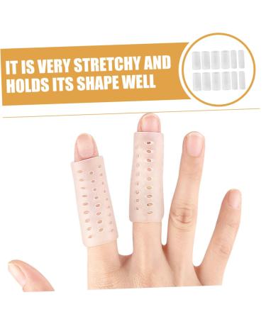 GLEAVI Forefoot Pads - 6 Pairs Silicone Protectors for Bunion & Corn Relief | Finger Sleeve Spacers | Comfortable Foot Care - Buy Online on GoSupps.com