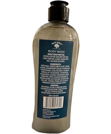Bolero Men's Charcoal & Bamboo Body Wash - Energizing Cleanser for Men - Buy Online on GoSupps.com