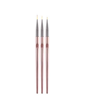 3 Pcs Sets Nail Polish Pens Draw Line Nail Art Sculpture Pen for DIY Handle Manicure Tool Salon Design