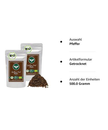 Buy Organic Timut Nepalese Szechuan Pepper Whole | Zanthoxylum Armatum 500g - Premium Quality International Shipping Available! - Buy Online on GoSupps.com