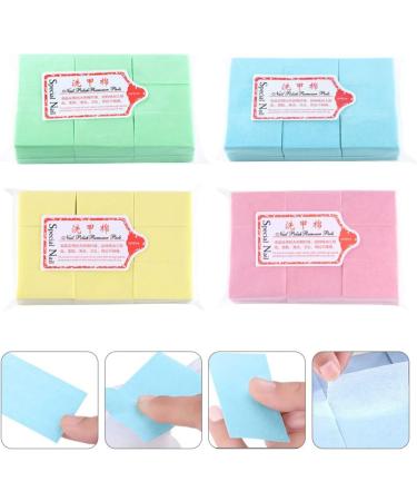 Minkissy 4 Manicure Cloth Disposable Cotton Pads - Premium Lotion Paper for Skin Care & Acrylic Nails | Essential Cleaning Accessories - Buy Online on GoSupps.com