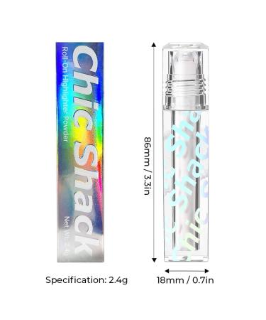 CHIC SHACK Glitter Eyeshadow Highlighter Stick - Sexy Champagne 02 - Buy Online on GoSupps.com