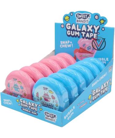 Sweet Bandit Galaxy Gum Tape 58g | The perfect pocket money treat (12 x 58g Packs) 1 count (Pack of 1) - Buy Online on GoSupps.com