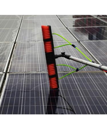photovoltaic cleaner window cleaning pole Photovoltaic Panel Cleaning Window Clean 3-12m Water Fed Telescopic Brush Extendable Cleaner Conservatory Roof Cleaning Tools / 7m Rod / 30cm Bru 7m Rod 30cm brush head - Buy Online on GoSupps.com