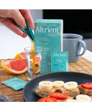 Altrient Liposomal Glutathione by LivOn Labs/LivOn Laboratories GSH Lypo-Spheric Glutathione - Liposomal Setria Glutathione - 30 sachets - Buy Online on GoSupps.com