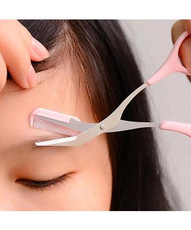 Professional Eyebrow Trim & Face Razor for Women | Eyebrow Scissors with Trimmer & Comb - Bridal G5G8 | International Shipping - Buy Online on GoSupps.com