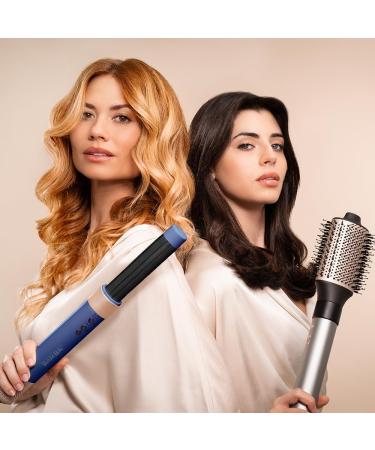 Cecotec Multifunction Hair Dryer Styler & Straightener - Air Brush Ceramiccare Airglam Blue | 1400W Coanda-Tech 8 Attachments Intelligent Heat Control - Buy Online on GoSupps.com