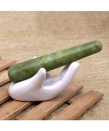 Rose Quartz Yoni Magic Wand | Obsidian Yoni Stick | Natural Stone Massage Device | Red Jasper Facial & Body Massage - Buy Online on GoSupps.com