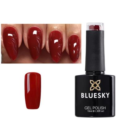 Bluesky Ruby Red Collection - gel nail polish for shiny and beautiful nails |Long stop of up to 3 weeks (80626 craft culture) 80626 craft culture 10 ml (1 Pack)