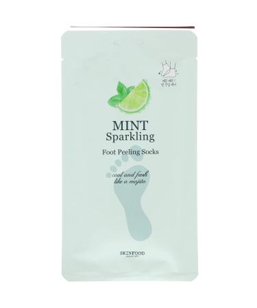 Skinfood Mint Sparkling Foot Peeling Socks 1 Pair  1.41 fl oz (40 g)