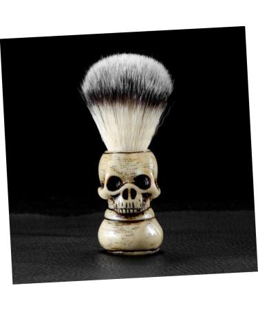 Villcase Men s Suit Stationery Box Set | Desk Organizer with Pen Holder Shaving Brush & Razor Holder - Portable Nylon Hairbrush & Skull Design - Buy Online on GoSupps.com