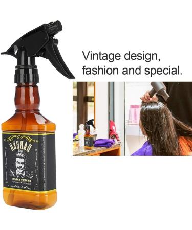 Sprayer Empty Bottle 300ML Refillable Hairdressing Water Sprayer Barber Vintage Spray Water Bottle Spray Bottle Hair Tool for Household Hair Salon - Buy Online on GoSupps.com