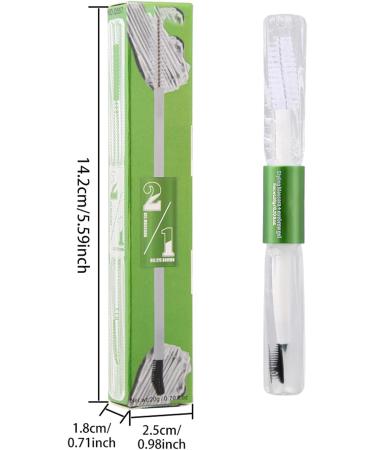 Eyebrow Gel Eyebrow Styling Glue 35g 2in1 Nourishing Design Solidifying Long Lasting Eyebrow Shaper for Travel Wedding Festival Party and Casual Beauty 10ml Tube - Buy Online on GoSupps.com