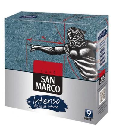 San Marco Intenso ground coffee, intensity 9 - Box of 2x250g
