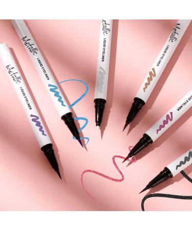 LXZJJM Professional Pearlescent Glitter Liquid Eyeliner - Long-Lasting Waterproof Cruelty-Free and Vegan Smooth and Easy to Apply (05 0.7g/0.025OZ) - Buy Online on GoSupps.com