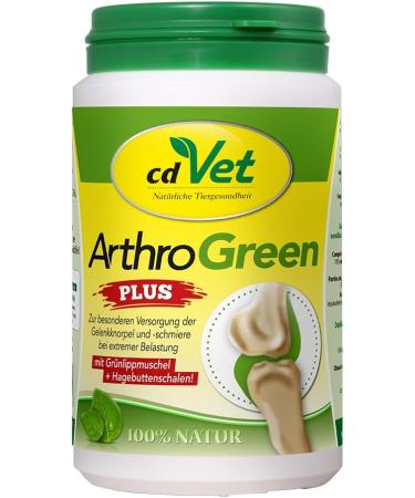 CDVet ArthroGreen Plus 150g & SeniorDog 250g Bundle - Natural Joint Support Supplement for Dogs & Cats | Vitamins & Minerals for Optimal Health - Buy Online on GoSupps.com