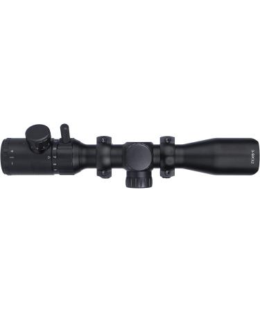 Monstrum 3-9x32 Rifle Scope with Rangefinder Reticle and High Profile Rings - Black - Buy Online on GoSupps.com