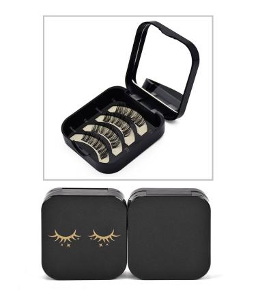 Auch Magnetic Eyelashes Case with Mirror - Storage Organizer Holder (Pack of 1) - Buy Online on GoSupps.com