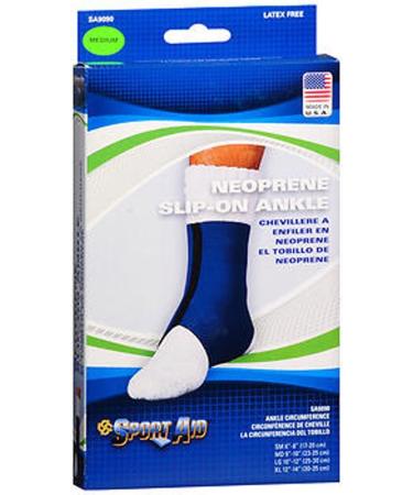 Ankle Support Sport Aid Medium Pull On Left or Right Foot (1 Each) Medium (9-10")
