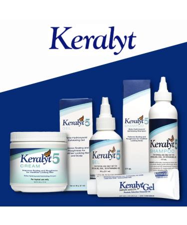 Keralyt 5 Psoriasis Cream - 5% Salicylic Acid Exfoliating Lotion for Full Body Relief - Buy Online on GoSupps.com