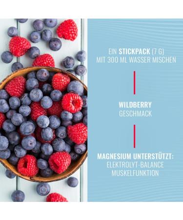 Buy Weider Premium Hydration Electrolyte Powder - Sugar-Free Mineral Reload Drink Vegan Refreshing Wildberry Flavor - 10 Portions for Sports & Hangovers - International Shipping - Buy Online on GoSupps.com