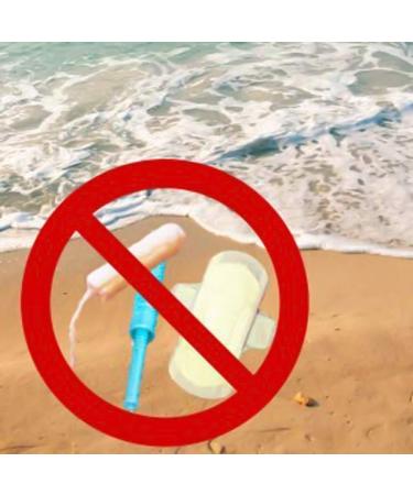 200pcs Women's Sanitary Napkin Bags with Handles - Black Disposal Bags for Sanitary Waste - Buy Online on GoSupps.com