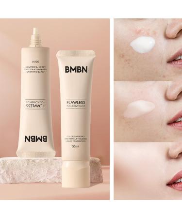 2 Pack Temperature Changing Liquid Foundation Full Coverage Matte Finish Long Lasting Oil-Free Lightweight Moisturizing Makeup Primer Concealer Mask - Buy Online on GoSupps.com