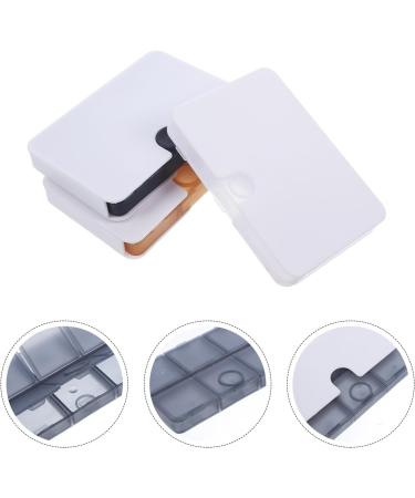 JECOMPRIS 3-Part Travel Pills Organizer | Compact 6-Compartment Medication Case for Dietary Supplements & Medications | Perfect for International Shipping - Buy Online on GoSupps.com
