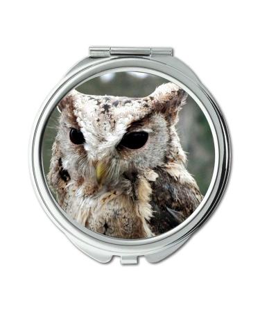 Mirror Travel Mirror a owl food chain Indische oder auch Hindu Halsband Eule 1 pocket mirror portable mirror