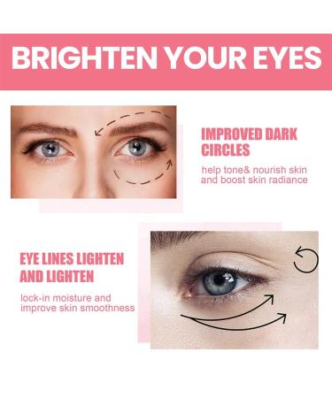 TPALPKT Rosehip Eye Balm Stick - Brightening & Cooling Anti-Aging Eye Cream for Dark Circles - Women's Makeup Treatment - Buy Online on GoSupps.com