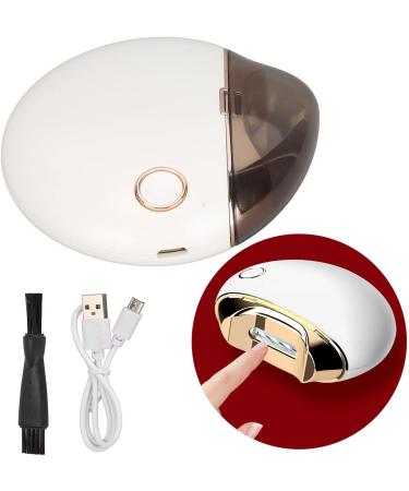 Electric Nail Clipper Finger Nail Trimming Tool Safe Prevent Splatter File Function Small Automatic Nail Cutter for Children Seniors Adults (White) - Buy Online on GoSupps.com