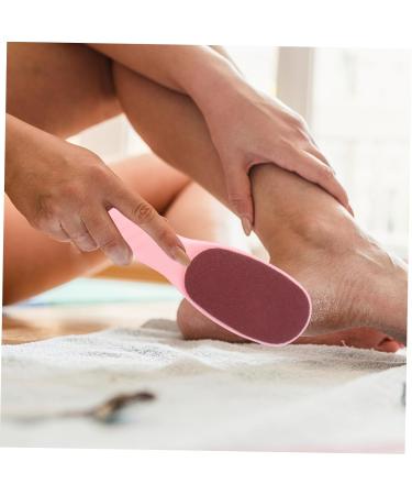 6 Pcs Double-Sided Foot Scrub Professional Foot File Foot Files for Corn Remover Metal Spatula Pedicure Scrub Pedicure Exfoliator Sander Tool Pedi Foot File Feet Pedals Plastic - Buy Online on GoSupps.com