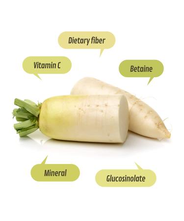 Korean Premium Dried & Sliced Daikon Radish 6 Ounce from Jeju Island  Korea 170 gram for Kimchi and Tea - Buy Online on GoSupps.com