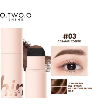 Brow Stamp Eyebrow Stencil Kit Eye Brow Shaping Waterproof Formula Long Lasting Brow Stamp Definer Makeup Tool for Hairlines Shadow Hersil 3# caramel coffee - Buy Online on GoSupps.com