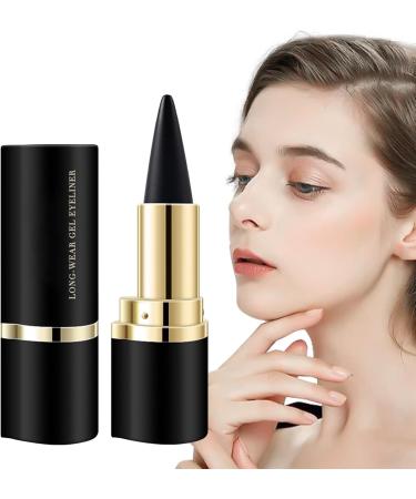 Gel Liner Dark waterproof eye makeup smearresistant makeup stick for evening wedding outdoor party work daily use home event travel black - Buy Online on GoSupps.com