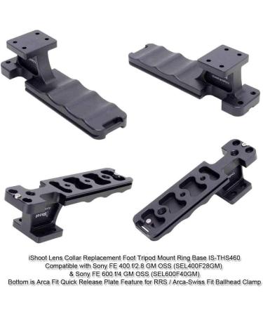 iShoot Tripod Mount Ring Base Stand Lens Collar for Sony FE 600 f/4 GM OSS & FE 400 f/2.8 GM OSS - Arca Swiss Fit Dovetail - Buy Online on GoSupps.com