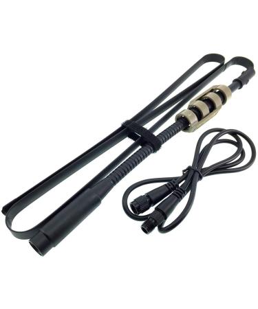 SportPro PRC 148 and PRC 152 Dummy Radio Talkie-Walkie Extension Wire for Airsoft  Black