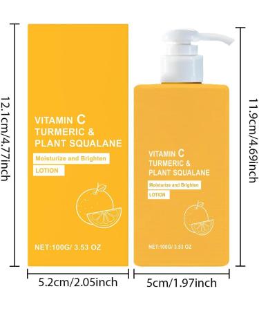 G n rique Turmeric and Vitamin C Cream Vitamin C Brightening Body Lotion Body Moisturizer Firming and Brightening Moisturizer Daily Skin Care - Buy Online on GoSupps.com