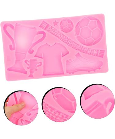 Toddmomy Sports Ball Jelly Trophy Mold Silicone Adorable Cookie Mold Silica Gel Pink Paper Cup Sport Balls aldult Soccer Shoes epoxy Resin Cookie Making molds Trophy Tool - Buy Online on GoSupps.com