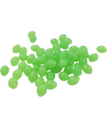 Glow Fishing Bead Rubber Bait Eggs 4x6mm - 200pcs | Luminous Line Ball Stopper for Trout & Salmon Fishing - Buy Online on GoSupps.com
