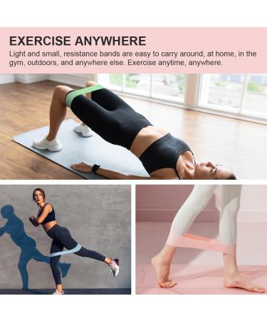 Buy Resistance Bands - Silicone Booty Bands for Home Fitness Stretching & Strength Training | Set of 4 for All Ages - Buy Online on GoSupps.com