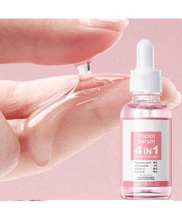 ACSUSS Non Greasy Brightening Facial Essence 30ml Hydrating Serum Lightweight Moisturizer for Women Pink One Size One Size Pink - Buy Online on GoSupps.com