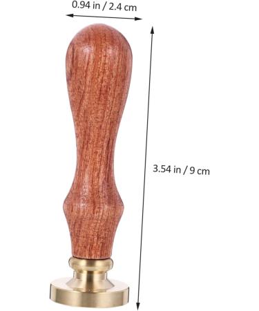 FOYTOKI 1pc Dispensing Plate Tool Invitation Envelopes Eye Shadow Seal Restoring Stamper Copper Copper Head 1 count (Pack of 1) Golden - Buy Online on GoSupps.com