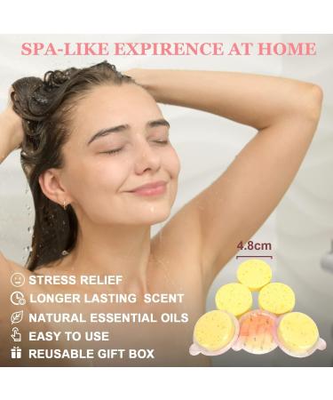 24PCS Eucalyptus & Lavender Shower Steamer Gift Set - Aromatherapy Shower Bombs for Strong Fragrance - Perfect Mother's Day or Anniversary Gift - Buy Online on GoSupps.com