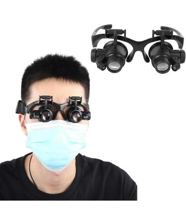 Portable with Light Repair Tools Kit Headband Magnifier with LED Light 10x/ 15x/ 20x/ 25x Educational and Hobby Magnifiers Full of Stars - Buy Online on GoSupps.com