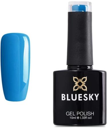 Bluesky Gel Nail Polish BLUE CERULEAN SEA CLASSIC Turquoise Blue/Green 80581 Nail UV LED Soak Off 10ml - Buy Online on GoSupps.com