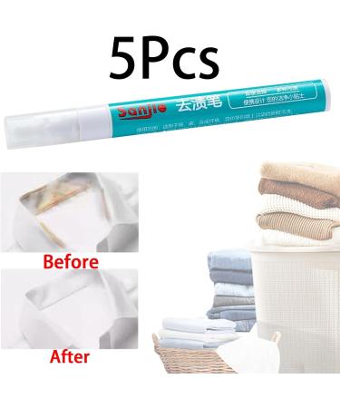 predolo 5Pcs Portable Clothes Stain Removal Pen for Tea Stains Drink Laundry Stains - Buy Online on GoSupps.com