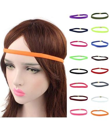 JUSTFOX Sports Hairband | Dark Pink Headband for Football Yoga & Fitness | Premium Hair Tie - Buy Online on GoSupps.com
