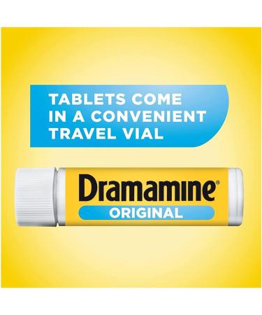 Dramamine Motion Sickness Relief Tablets - Original Formula, 12 ea - Buy Online on GoSupps.com